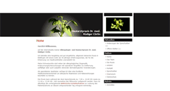Desktop Screenshot of dr-coerlin.de